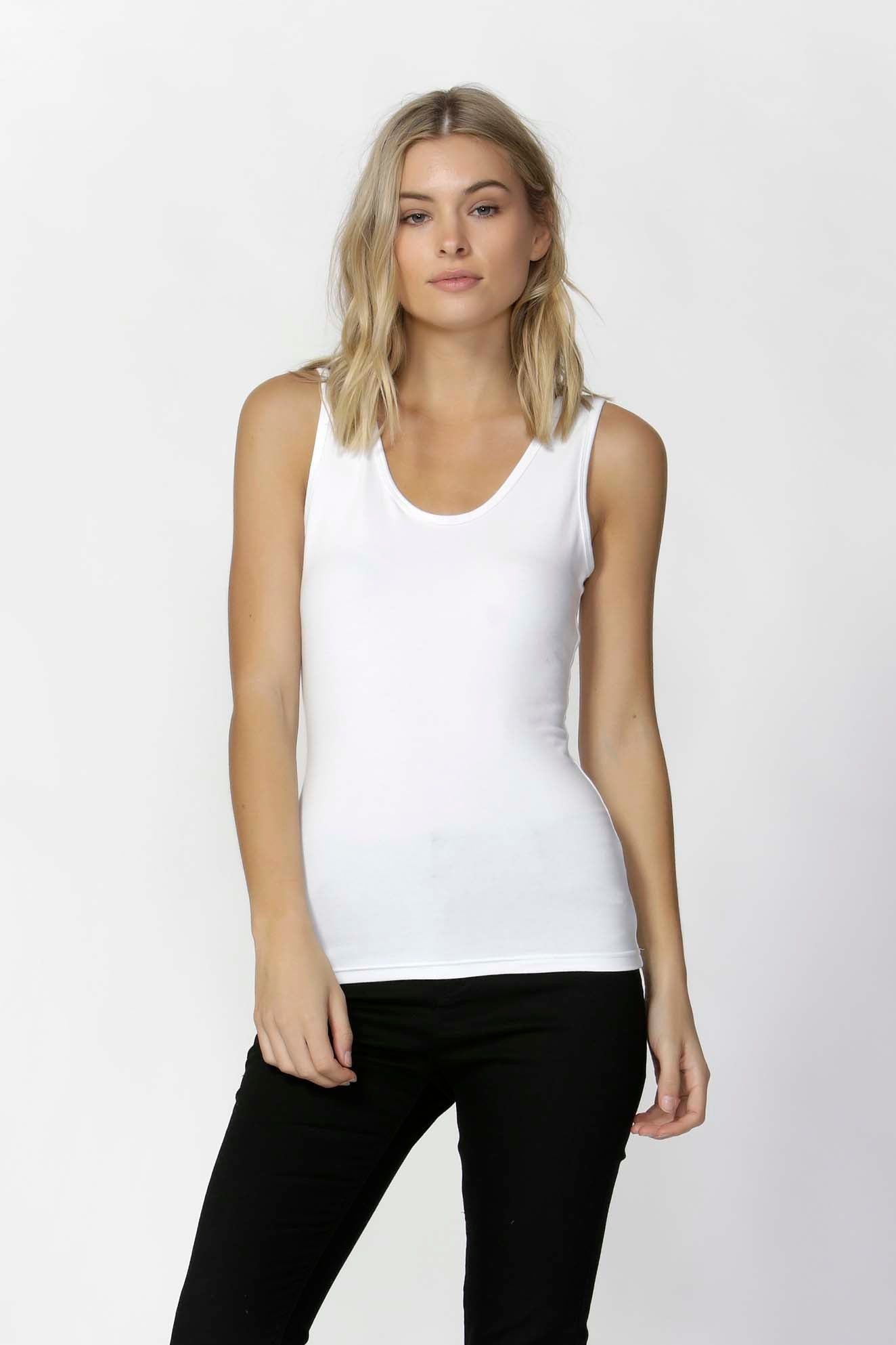 Emma Top Off White