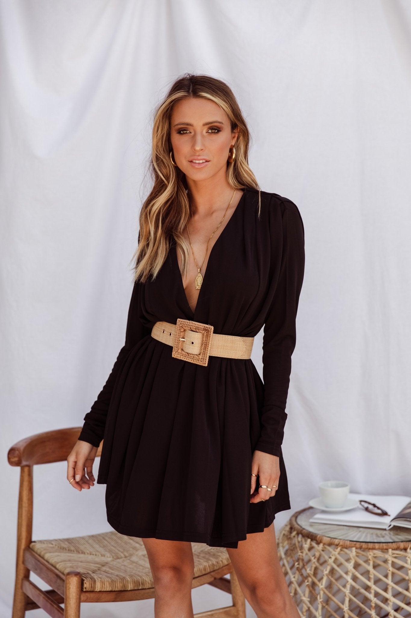 Cleopatra Dress in Black | SNDYS