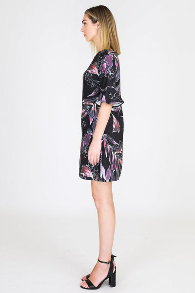 3rd LOVE Tunic Dress in Leaf Print - Hey Sara