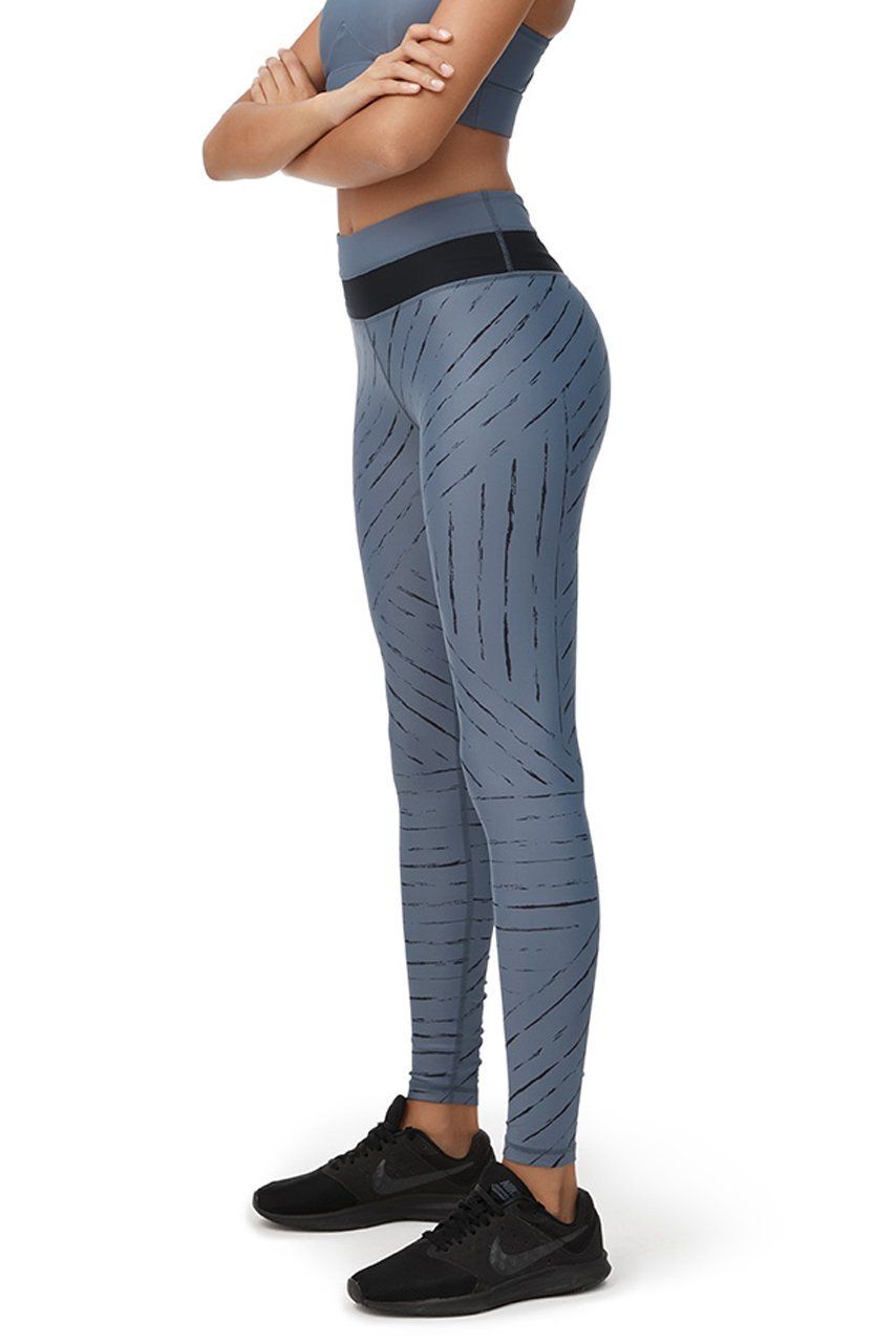 Allfenix Prana Full Length Leggings in Pale Blue Grey - Hey Sara