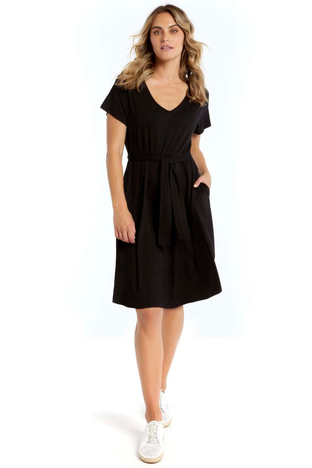 Betty Basics Brooke Mini Dress in Black Hey Sara