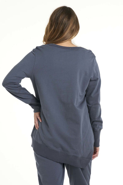 Betty Basics Dolly Sweater in Indi Blue - Hey Sara