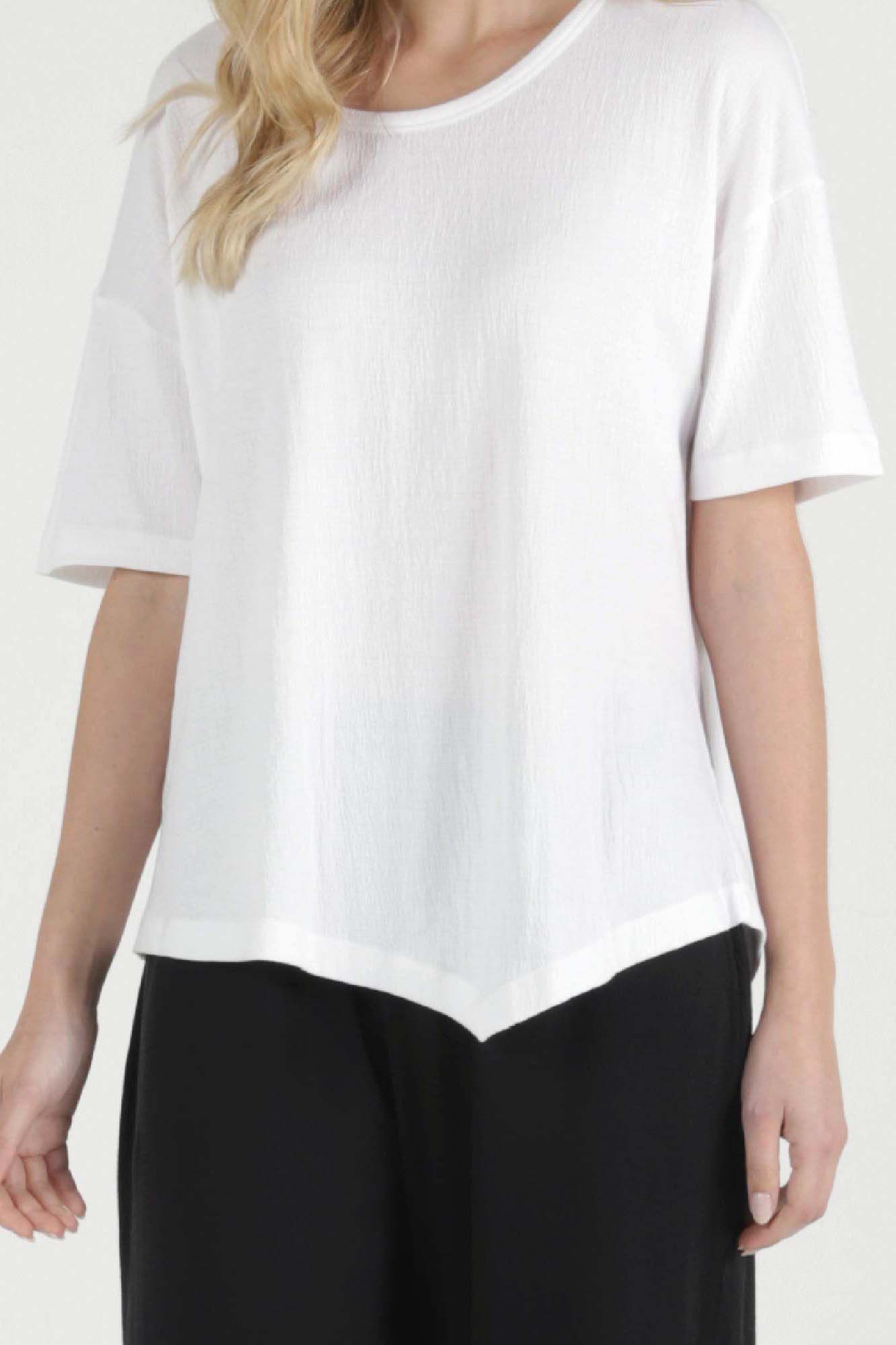 Betty Basics Florence Top in White - Hey Sara