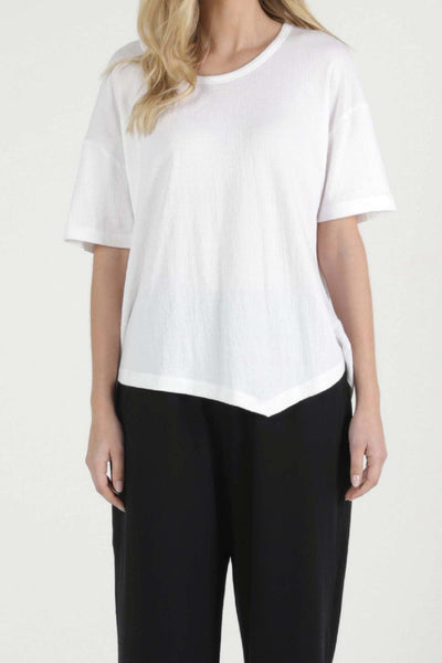 Betty Basics Florence Top in White - Hey Sara