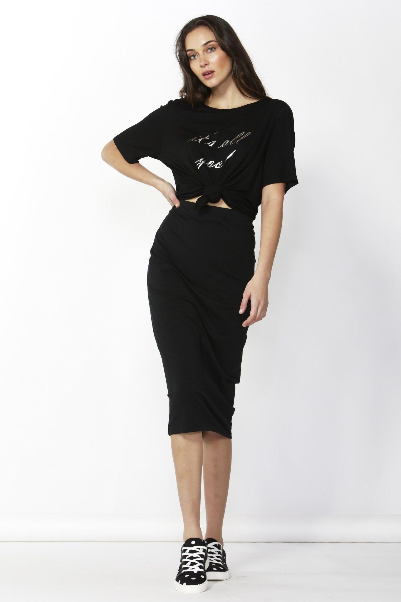 Betty Basics Gigi Skirt in Black - Hey Sara