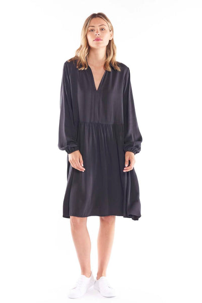 Betty Basics Maggie Dress in Licorice Black - Hey Sara