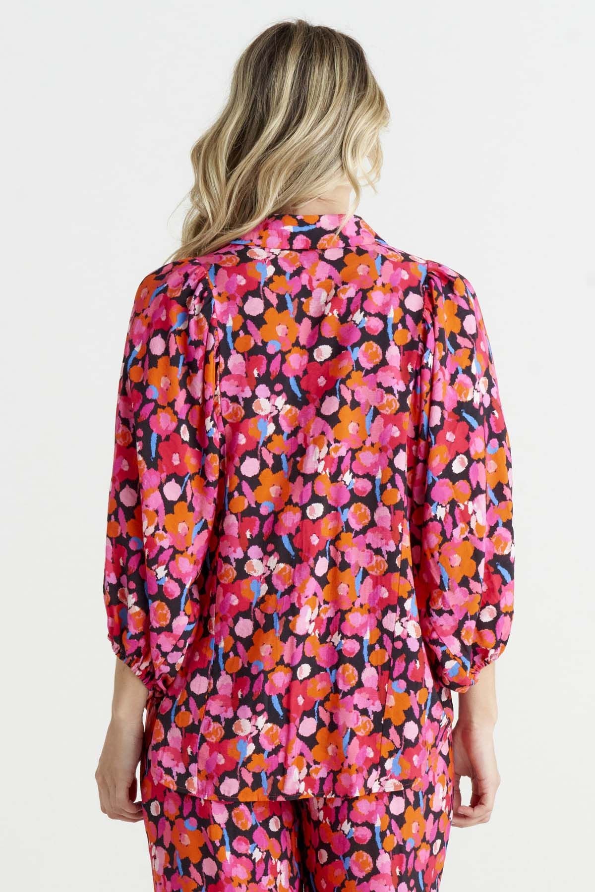 Betty Basics Marseille Shirt in Brushed Floral - Hey Sara