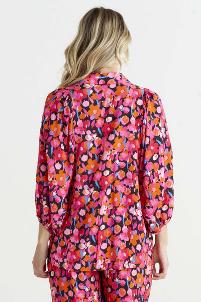 Betty Basics Marseille Shirt in Brushed Floral - Hey Sara