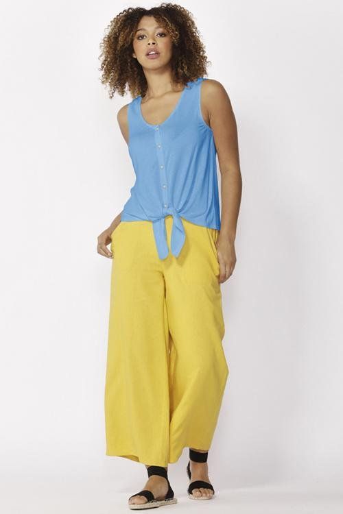 Betty Basics Memphis Tank in Cornflower - Hey Sara