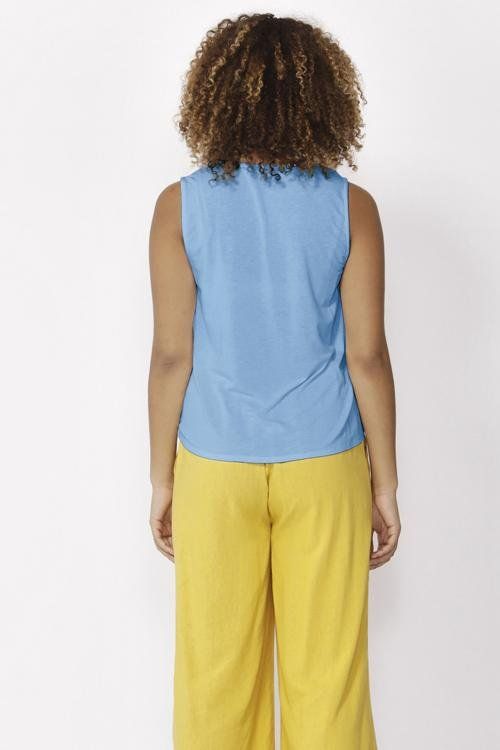 Betty Basics Memphis Tank in Cornflower - Hey Sara