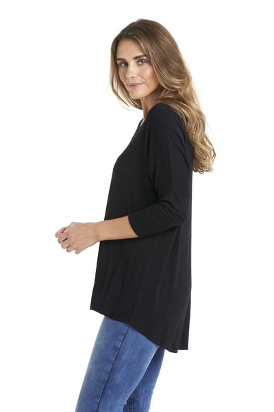 Betty Basics Milan Top in Black - Hey Sara