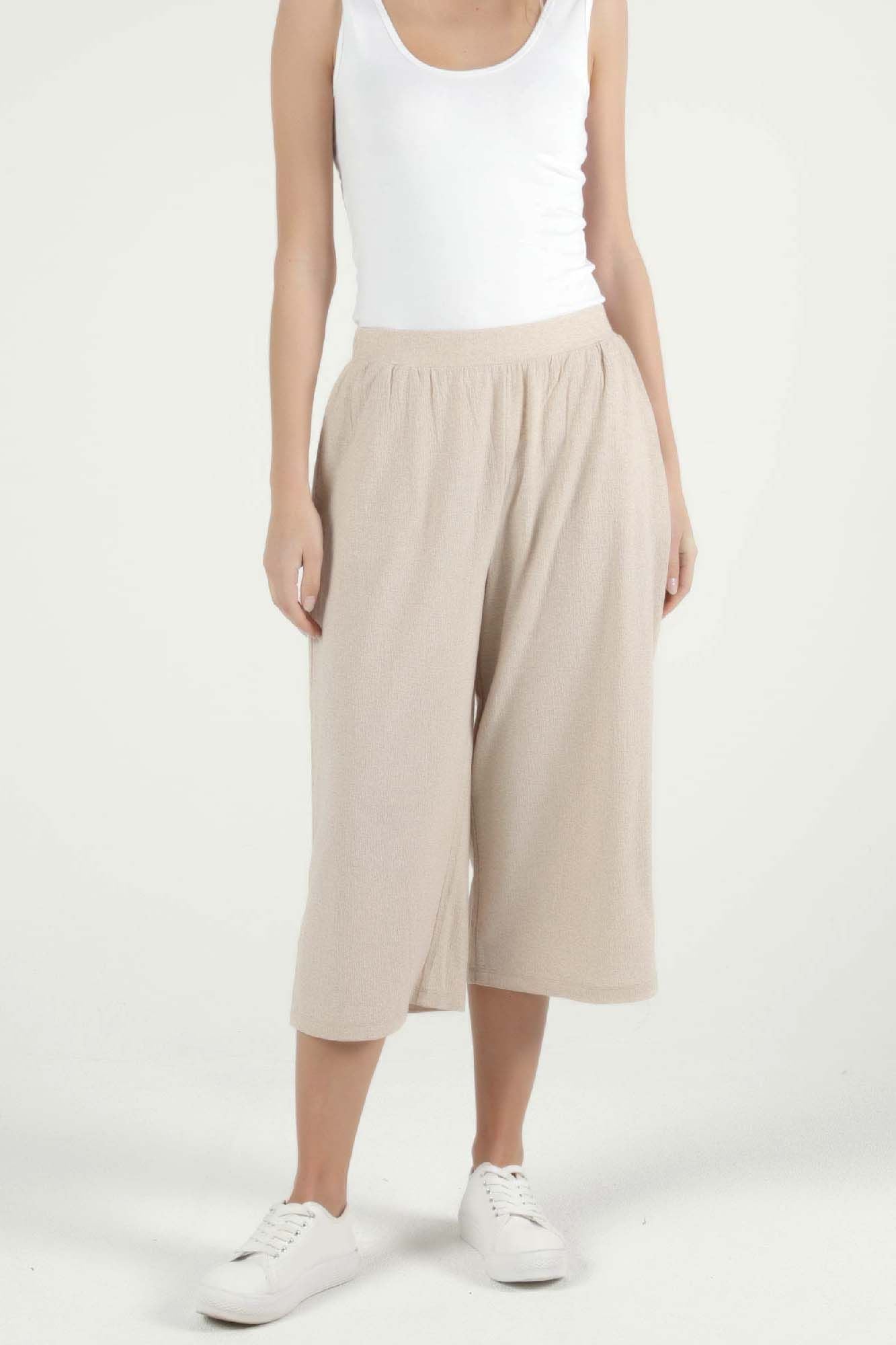 Betty Basics Palos Crop Pant in Gardenia - Hey Sara