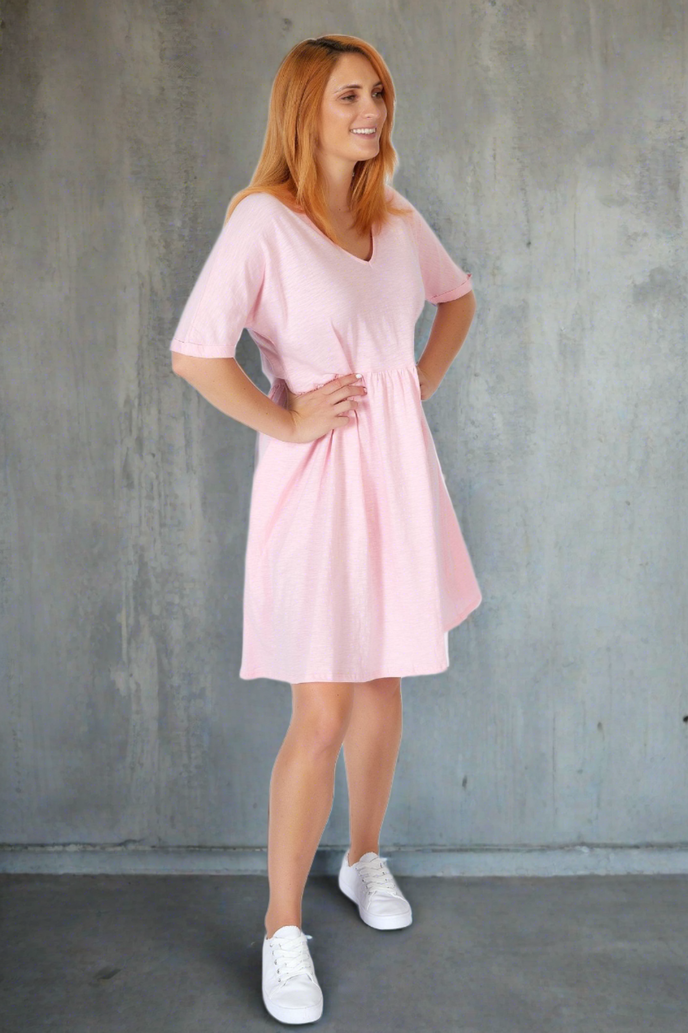 Betty Basics Portsea Dress in Ballet Pink - Hey Sara
