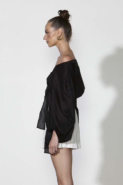 Fate + Becker Lazarus Top in Black - Hey Sara