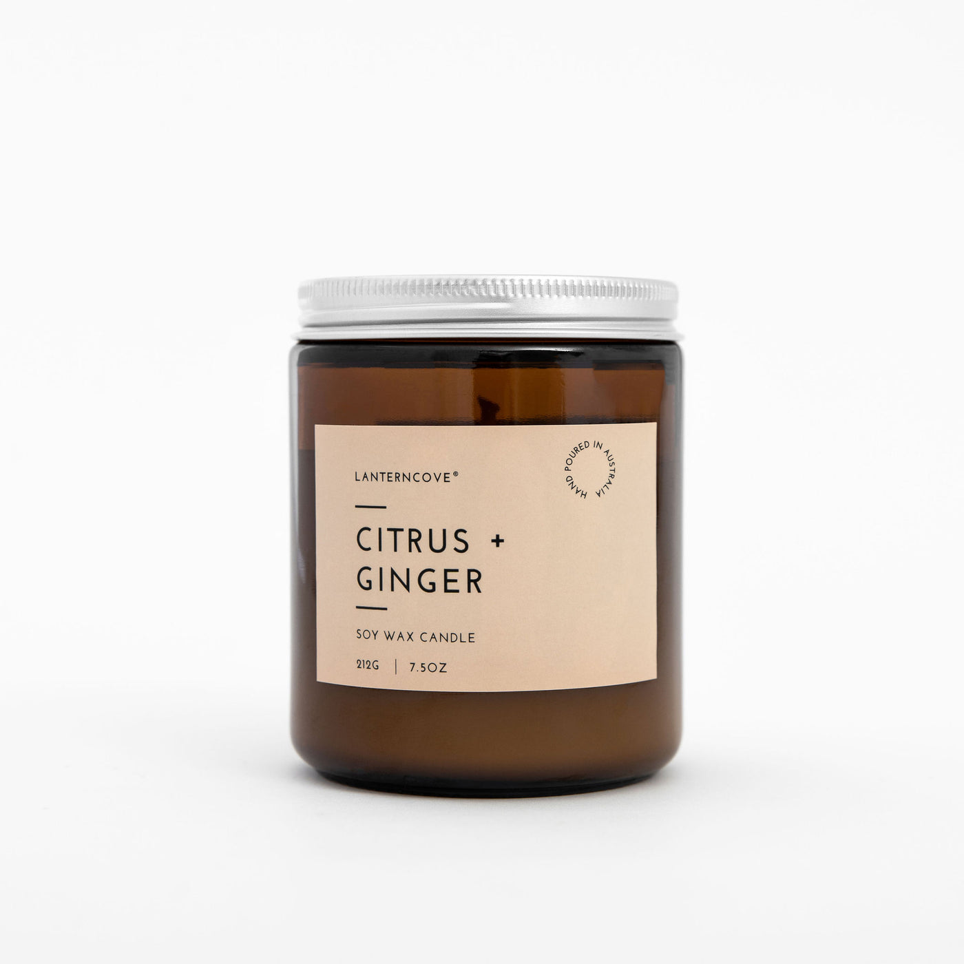 Lantern Cove Glo Citrus and Ginger 7.5oz Candle