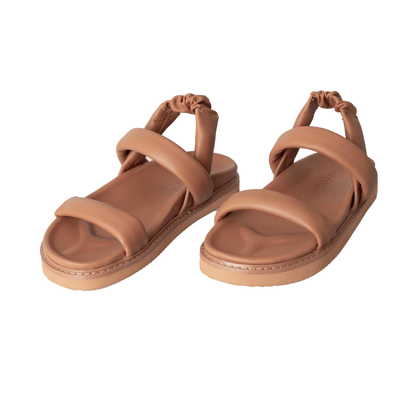 Human Shoes Algort Leather Sandal in Tan