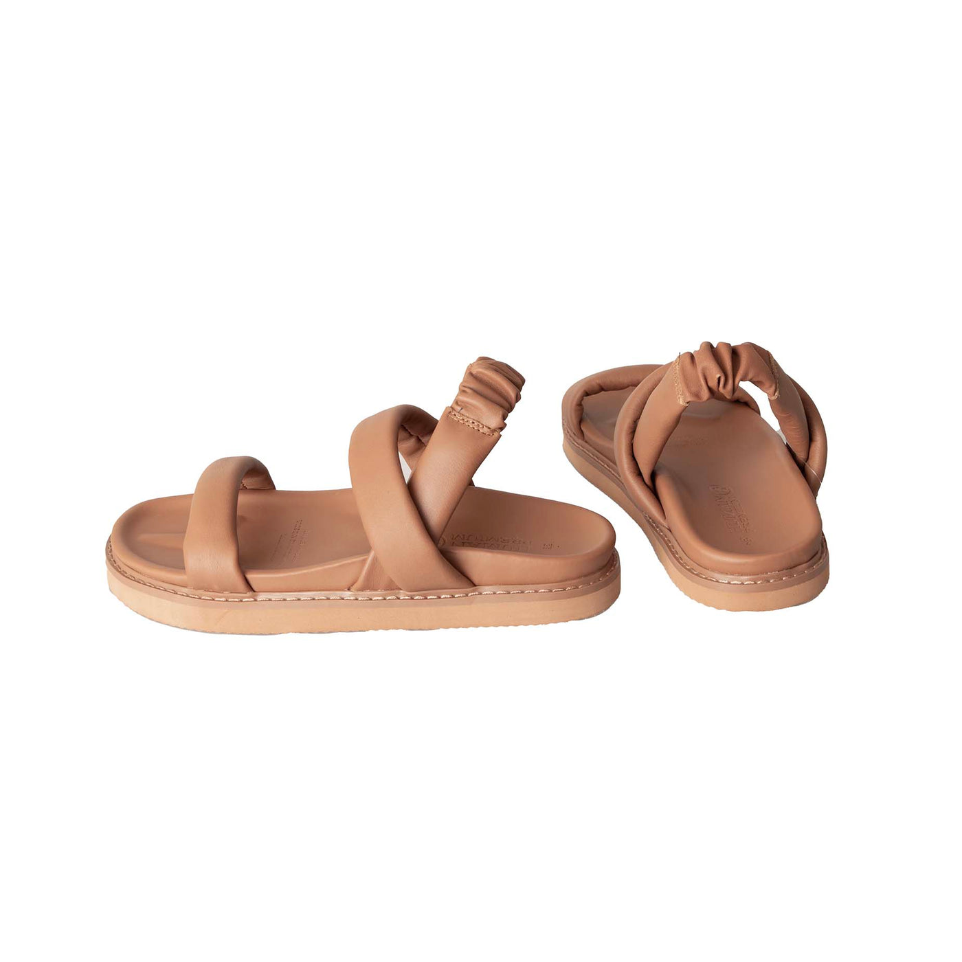 Human Shoes Algort Leather Sandal in Tan