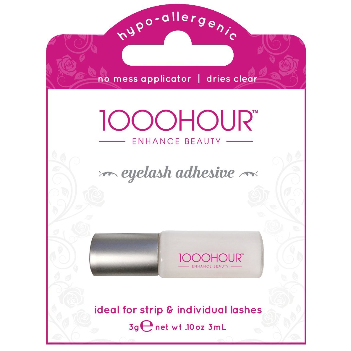 1000 Hour False Eyelash Adhesive Glue - Clear 3g - Hey Sara