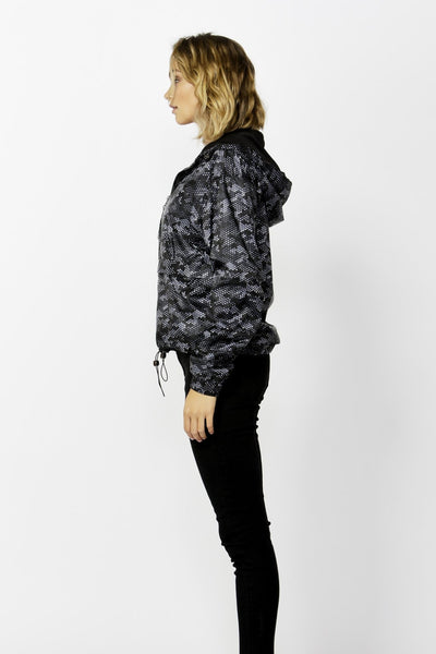 Betty Basics Knox Spray Jacket in Digital Camouflage - Hey Sara