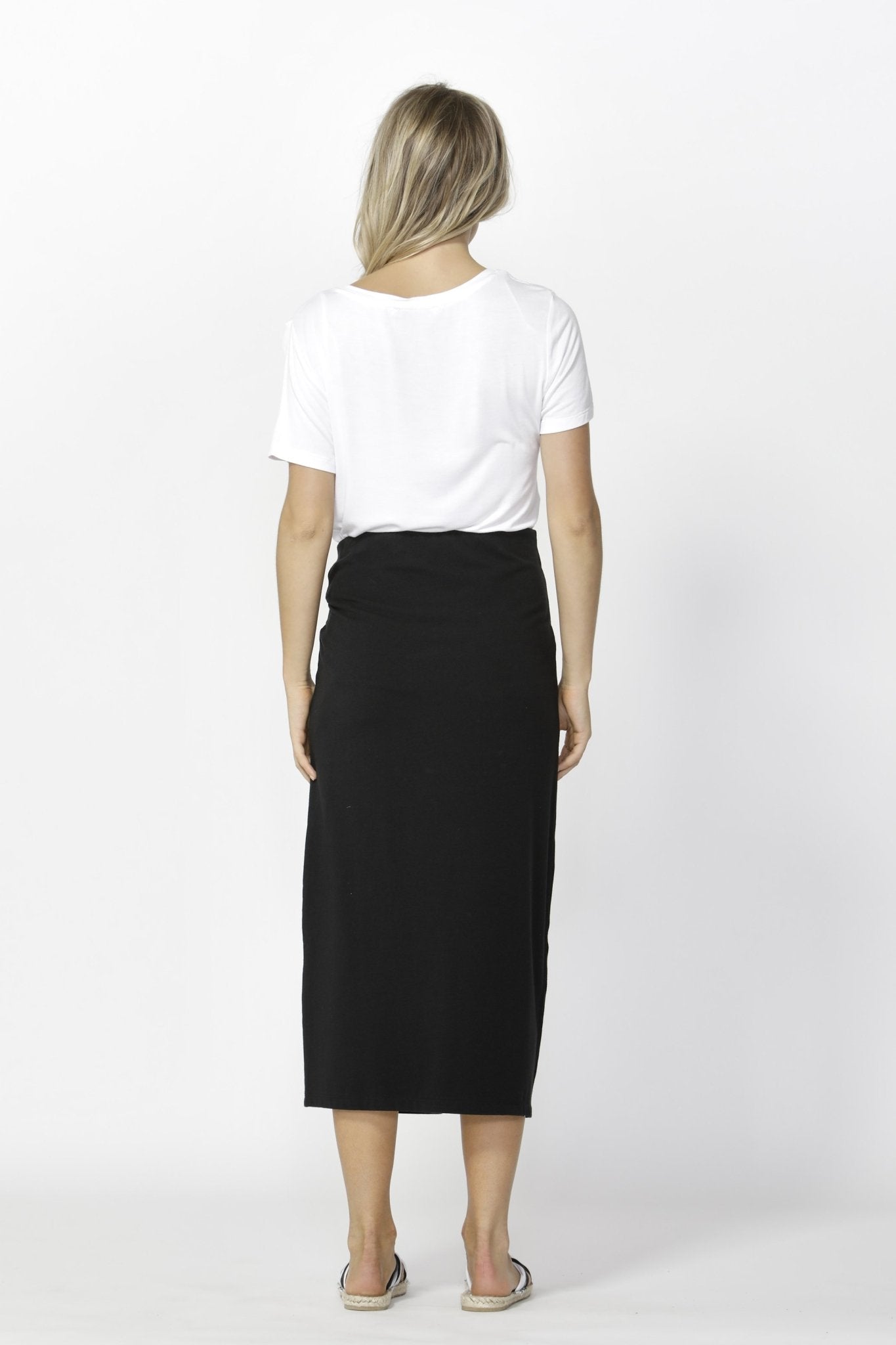 Betty Basics Lana Midi Skirt in Black Size 8 ONLY - Hey Sara