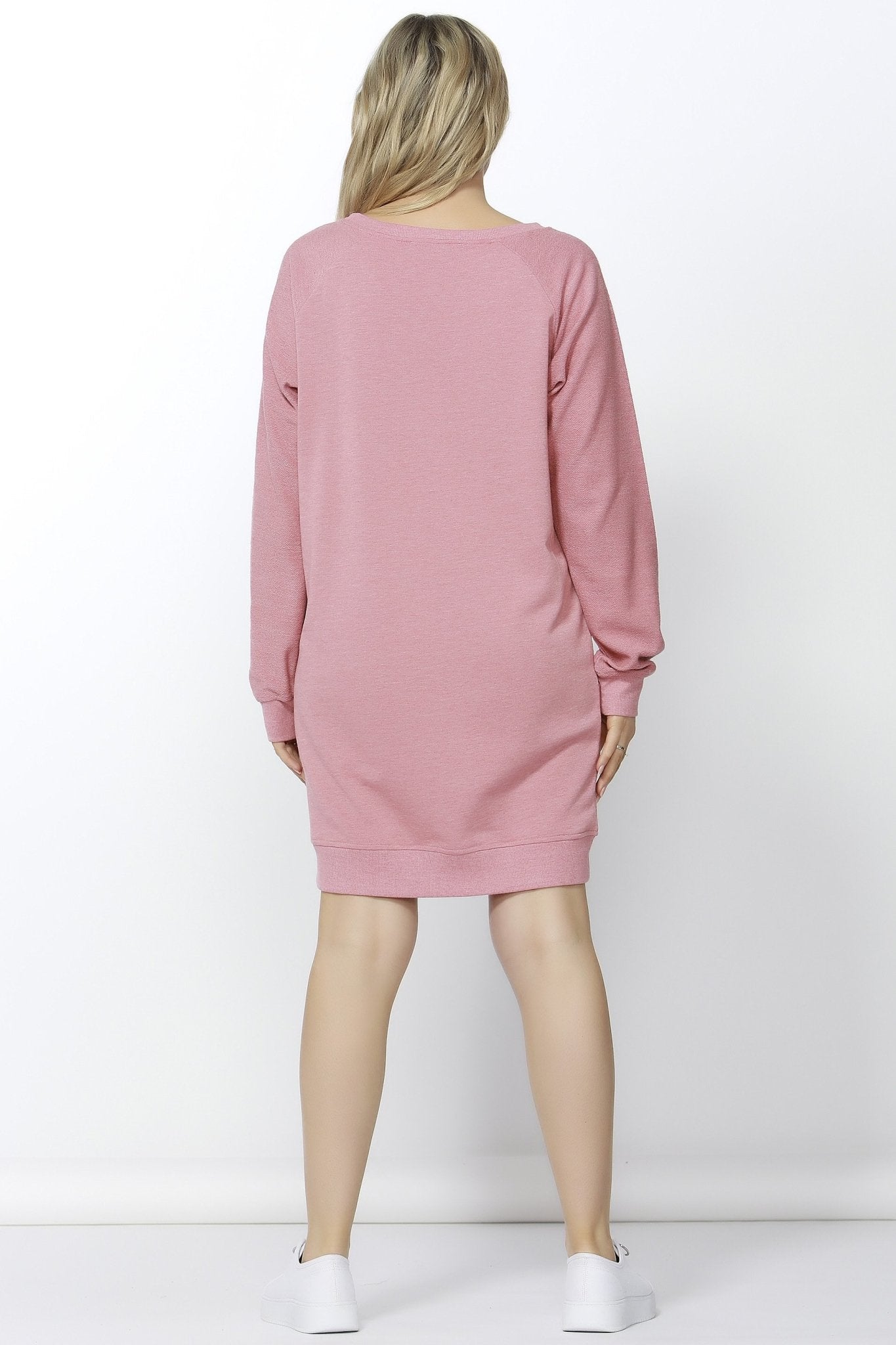 Betty Basics Nico Sweater Dress in Rose Pink Size 6 or 8 - Hey Sara