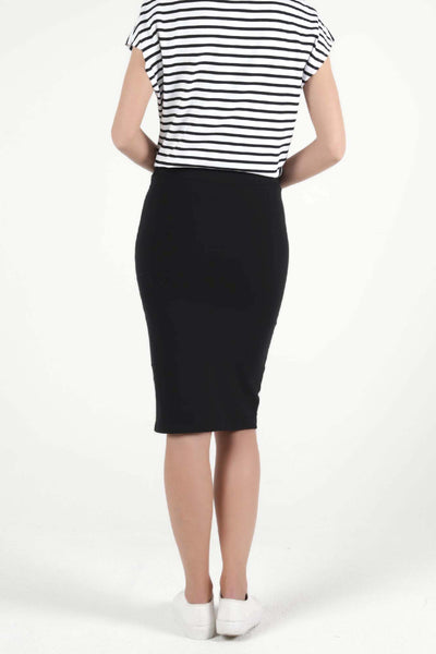 Betty Basics Siri Midi Skirt in Black - Hey Sara