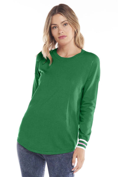 Betty Basics Sophie Knit Jumper in Lime - Hey Sara