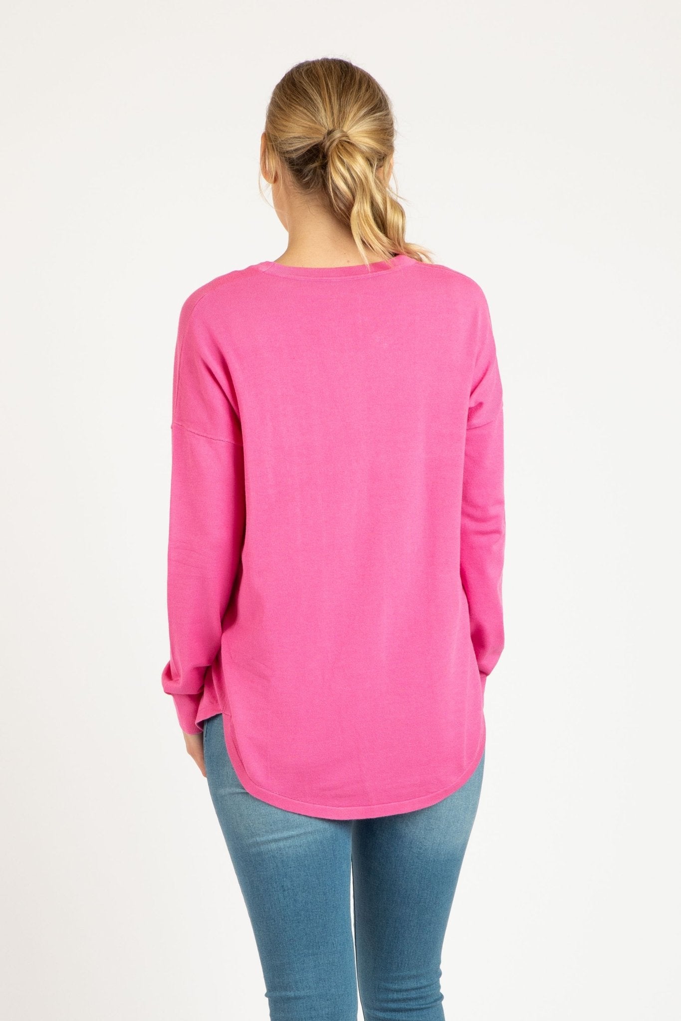 Betty Basics Sophie Knit Jumper in Orchid - Hey Sara