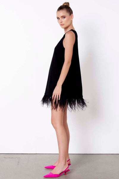 Fate + Becker Enchanted Dress in Black - Hey Sara