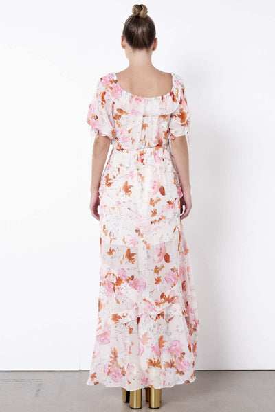 Fate + Becker Imagination Maxi Dress in Spring Floral - Hey Sara