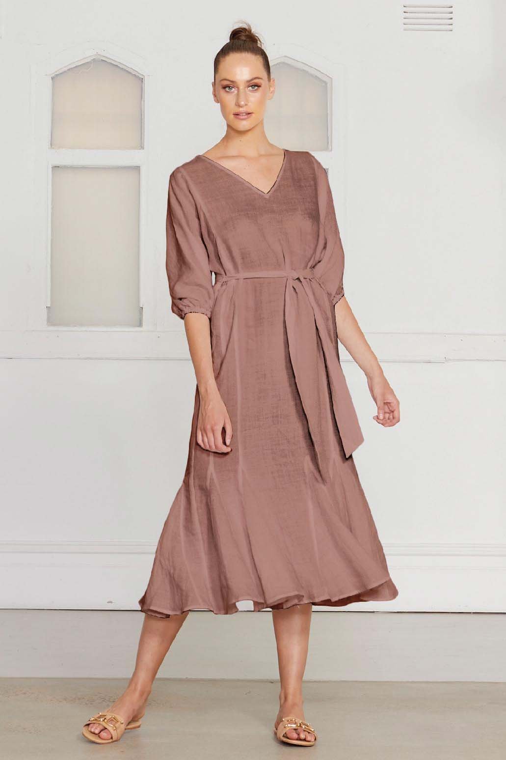 Fate + Becker Love is Dress in Smoked Pearl - Hey Sara