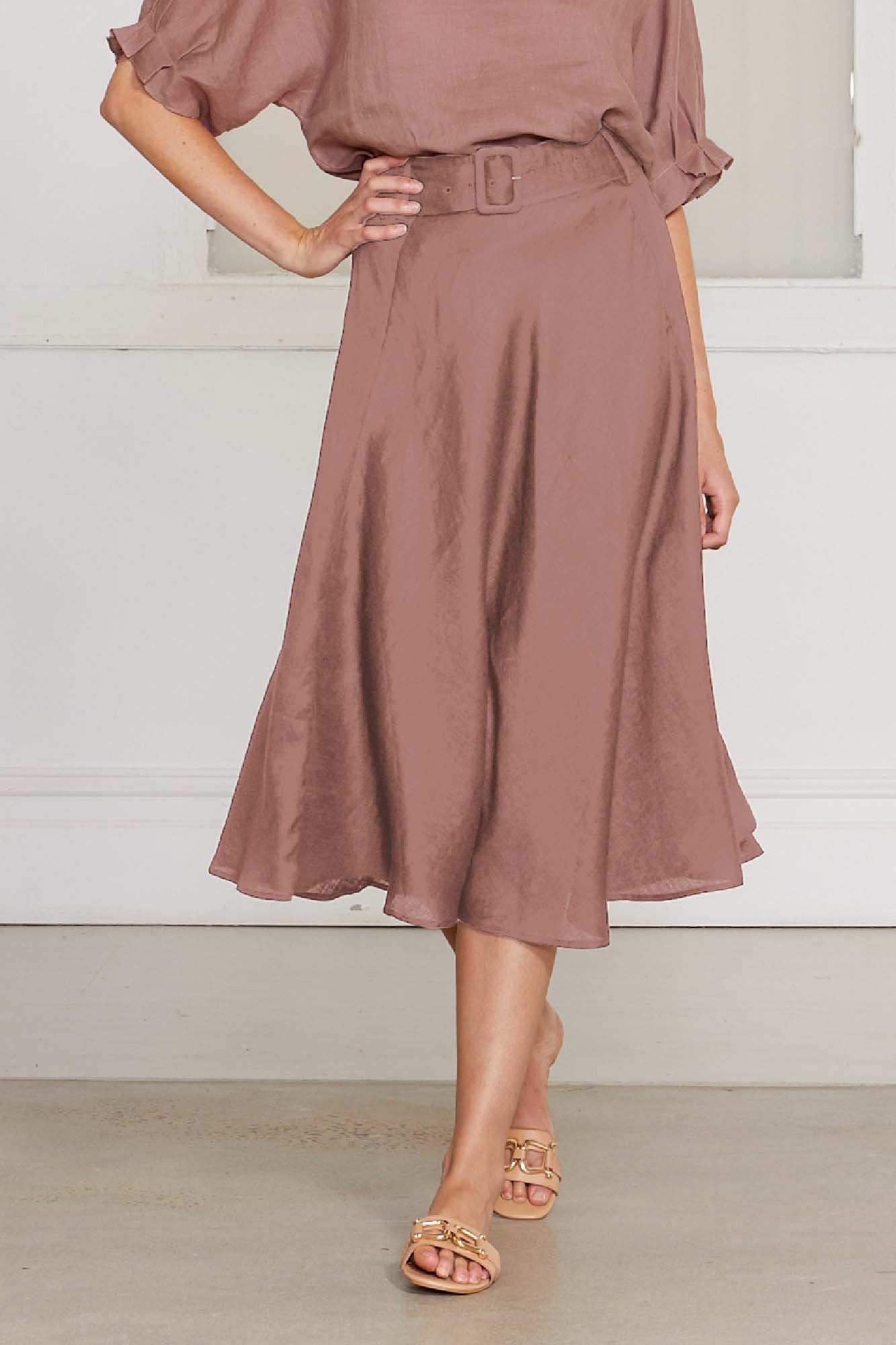 Fate + Becker Love Is Skirt in Smoked Pearl - Hey Sara