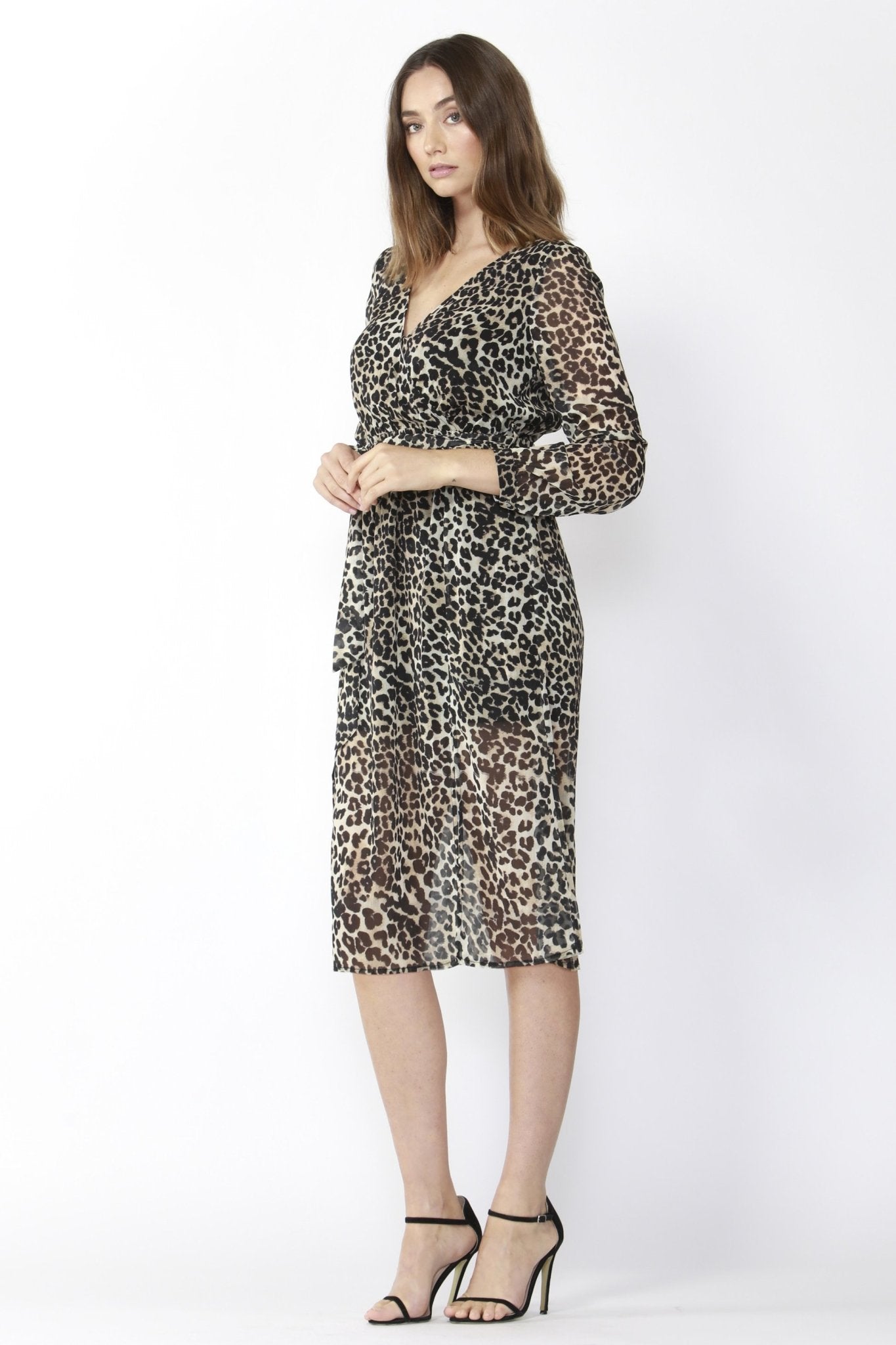 Fate + Becker On The Run Dress in Leopard Print - Hey Sara
