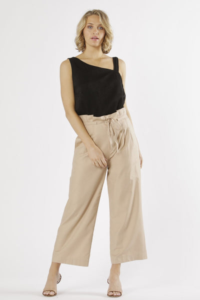 Fate + Becker Paloma High Waisted Pant in Biscotti - Hey Sara