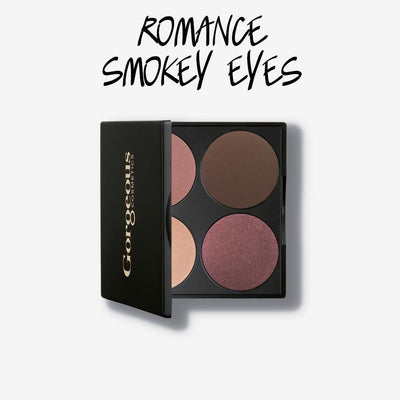 Gorgeous 4 Pan Eyeshadow Palette - Romance Smokey Eyes - Hey Sara