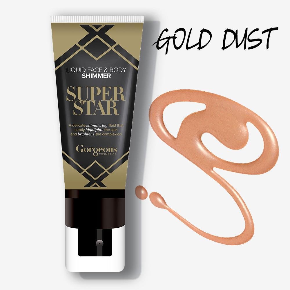 Gorgeous Superstar Liquid Highlighter - Gold Dust - Hey Sara