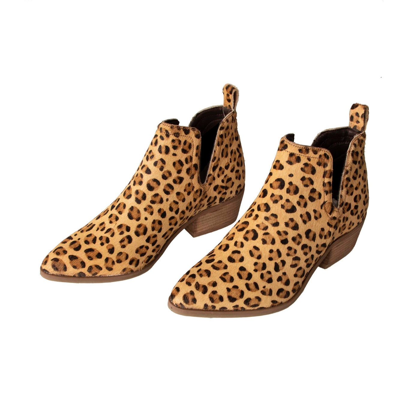 Human Shoes Jungle Ankle Boot in Ocelot - Hey Sara