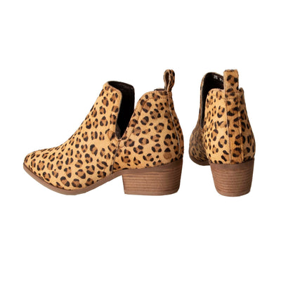 Human Shoes Jungle Ankle Boot in Ocelot - Hey Sara