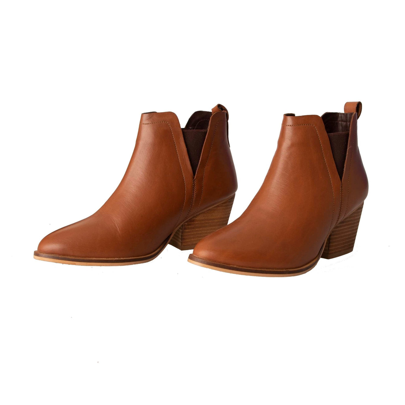 Human Shoes Thea Ankle Boot in Tan - Hey Sara