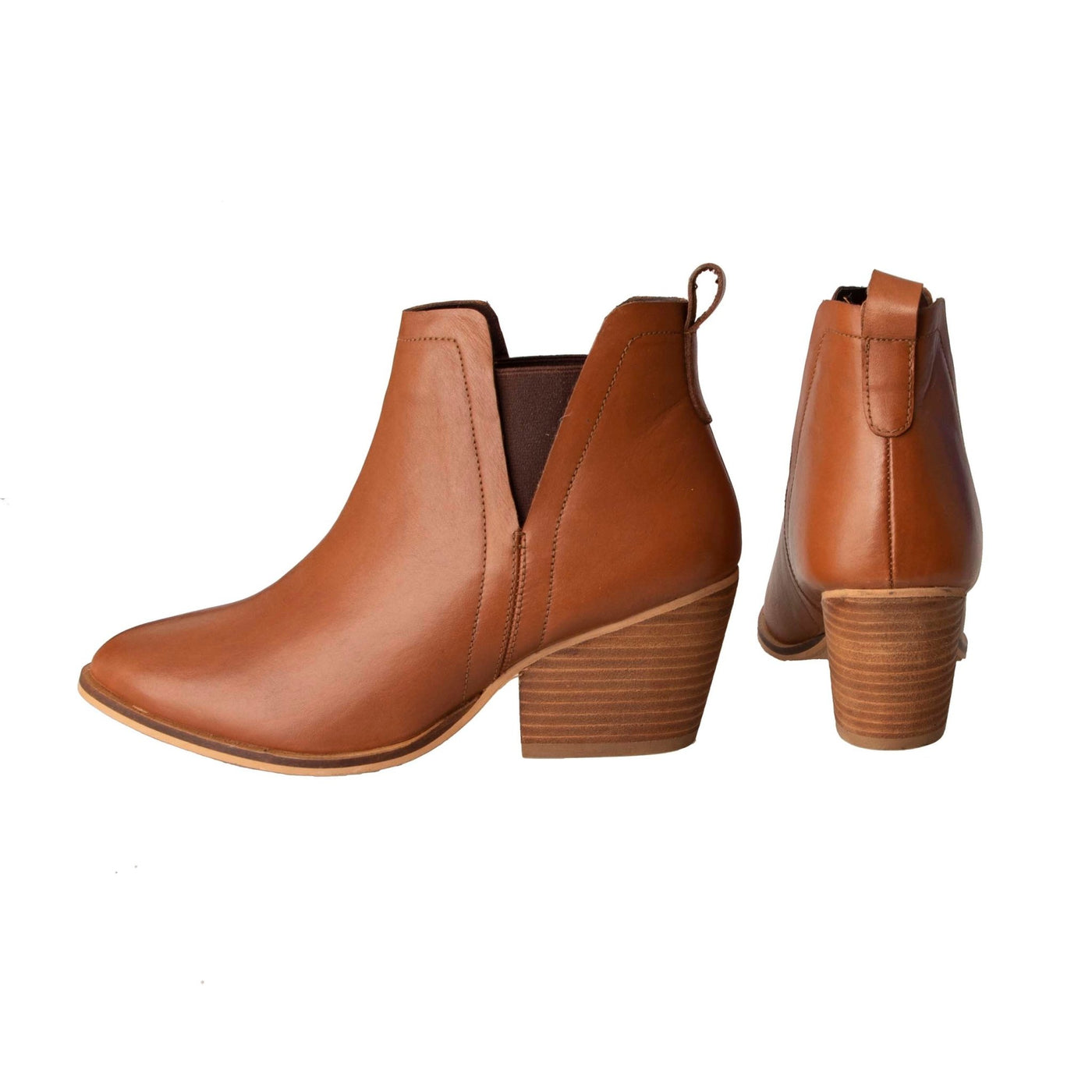 Human Shoes Thea Ankle Boot in Tan - Hey Sara