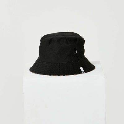 Sass Beth Bucket Hat in Animal / Black - Hey Sara