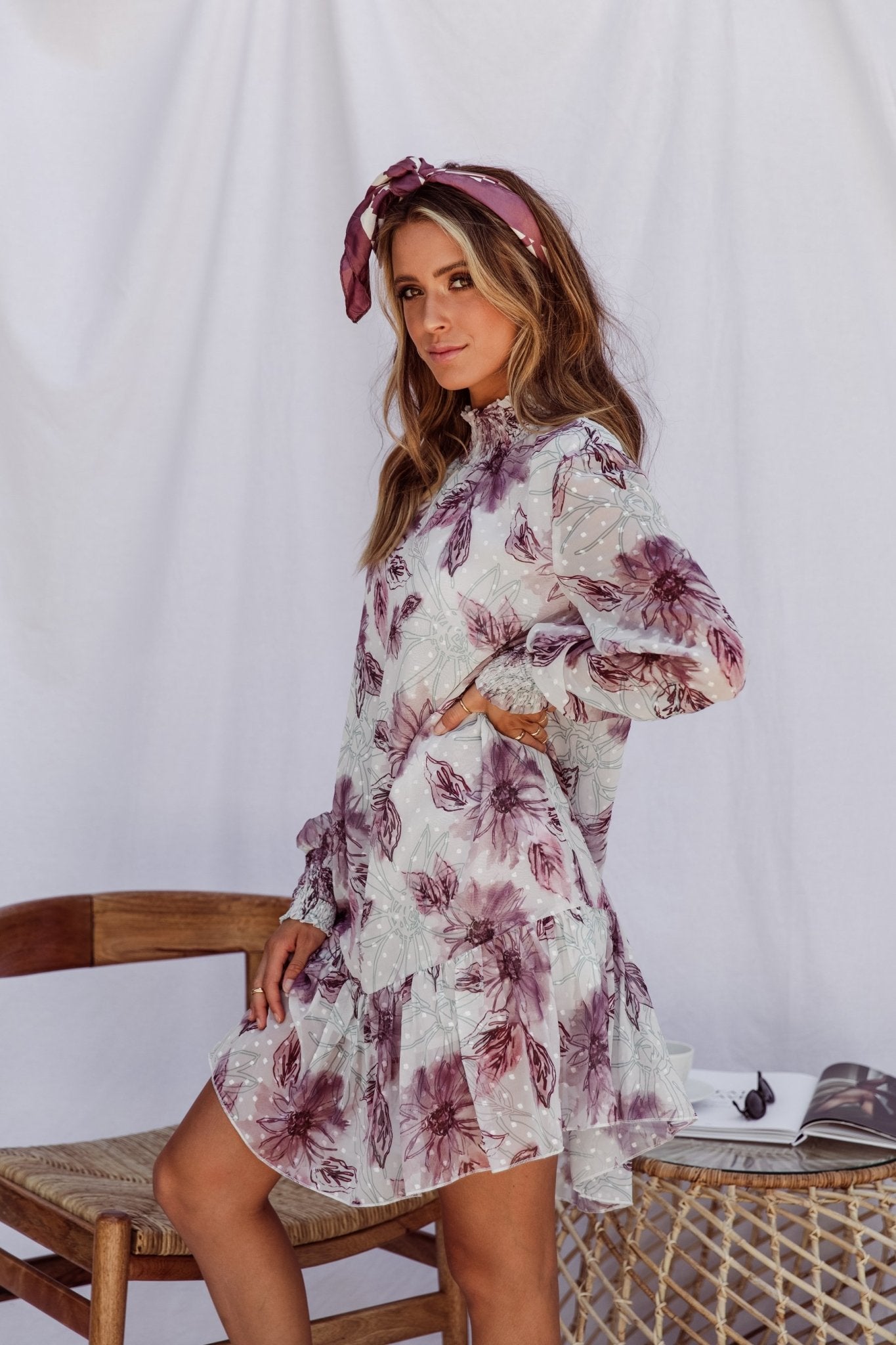 SNDYS Terri Dress in Floral Print - Hey Sara